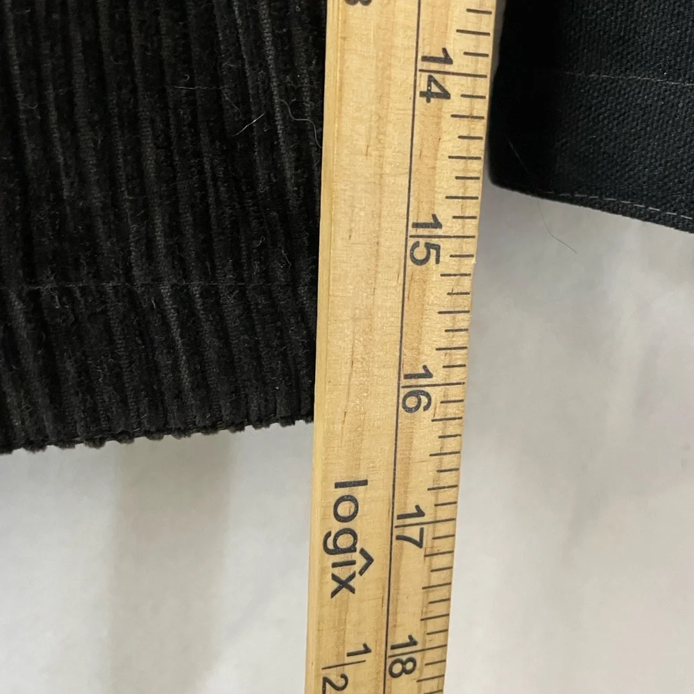 Vintage Industrial Rags Mens Sz M Corduroy Canvas Chore Barn Coat Quilted Lining